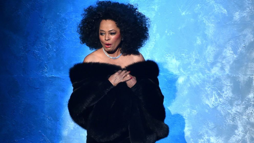 Recording artist Diana Ross walks onstage at the 2014 American Music Awards at Nokia Theatre L.A. Live in this Nov. 23, 2014 file photo in Los Angeles, Calif.