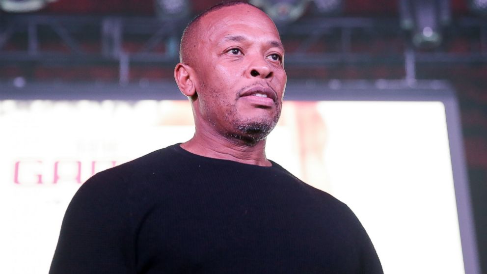 Dr. Dre is pictured on Jan. 18, 2015 in Los Angeles.