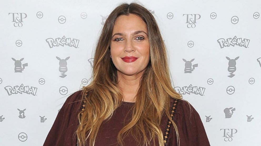 Drew Barrymore attends Tracy Paul & Co presents Pokemon Afternoon Soiree at Sunset Tower, Feb. 27, 2016 in West Hollywood, Calif. 