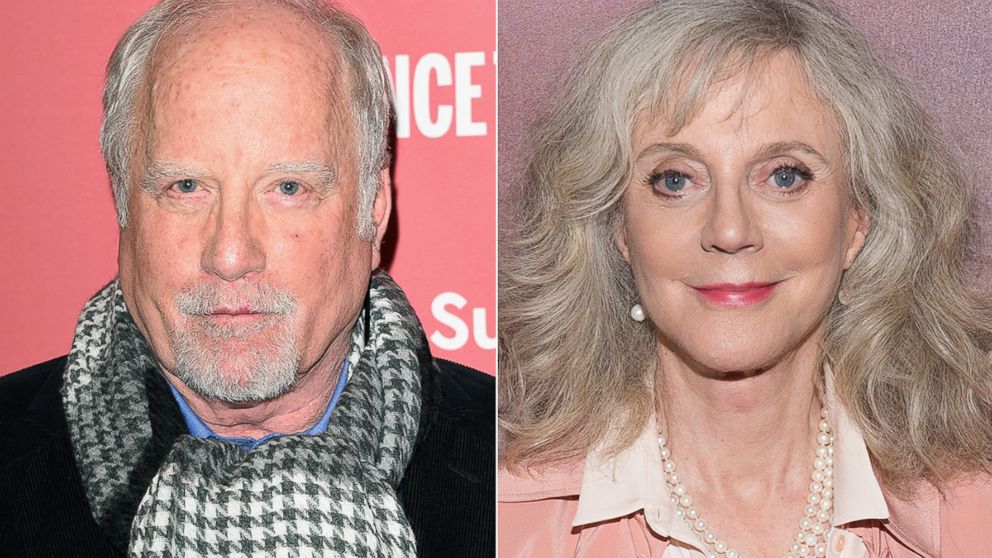 PHOTO: Richard Dreyfuss, left, is pictured on Jan. 27, 2015 in Park City, Utah. Blythe Danner, right, is pictured on May 11, 2015 in New York City.  