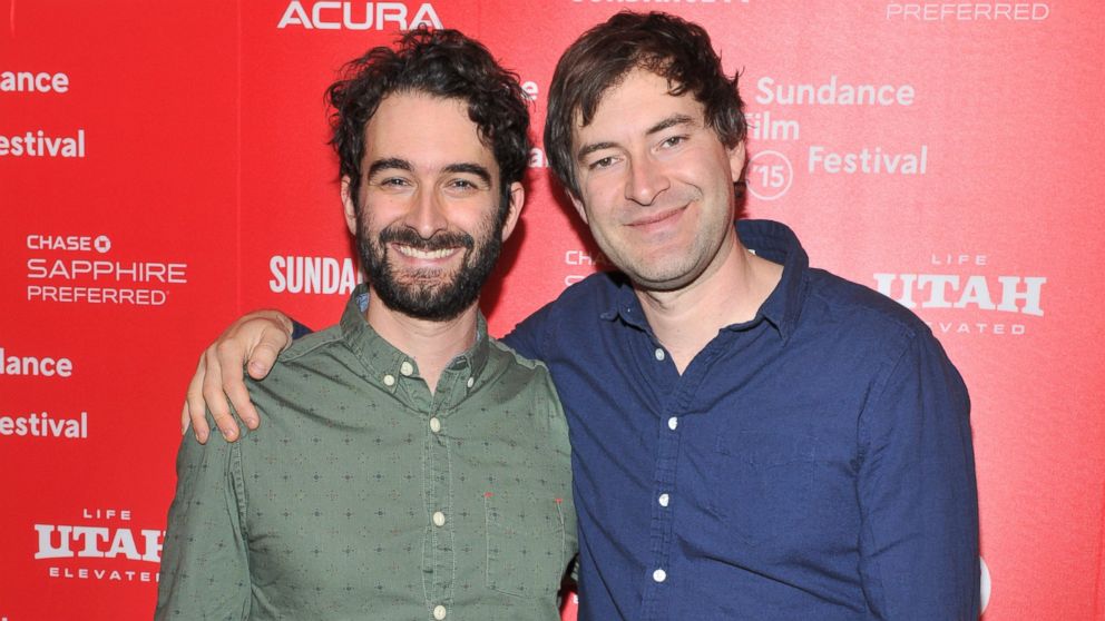 Jay Duplass and Mark Duplass are pictured on Jan. 26, 2015 in Park City, Utah.