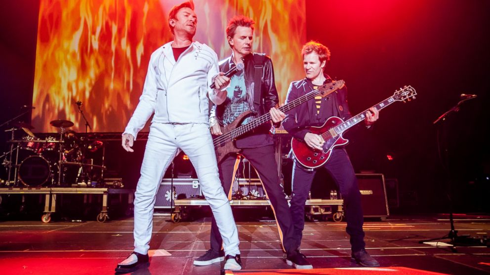 Simon Le Bon, John Taylor and Dominic Brown of Duran Duran perform on stage during day 3 of Sonar Music Festival, June 20, 2015, in Barcelona.