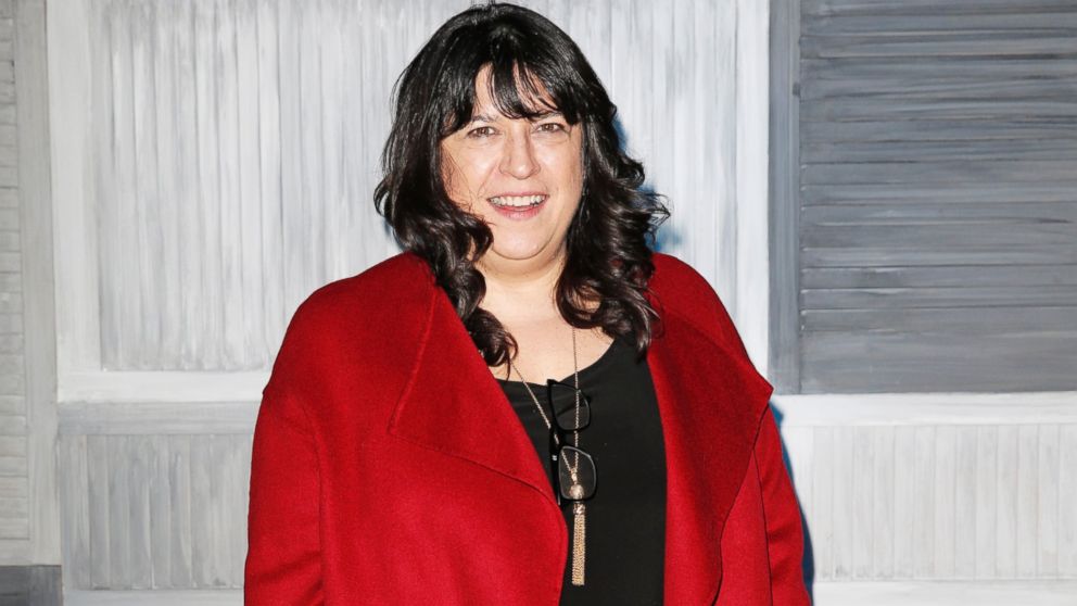 E.L. James is pictured on March 9, 2015 in London.