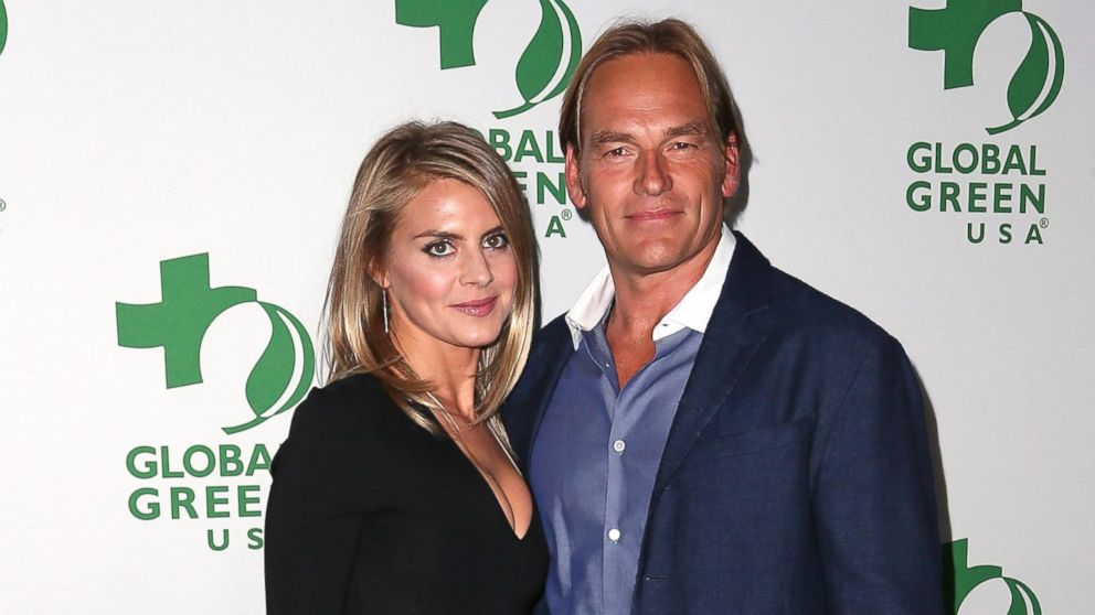 Eliza Coupe, left, and Darin Olien attend Global Green USA's 11th Annual Pre-Oscar Party on Feb. 26, 2014 in Hollywood, Calif.  