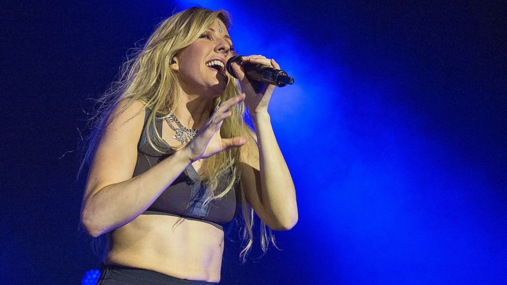 Ellie Goulding performs on March 22, 2014 in Austin, Texas.  