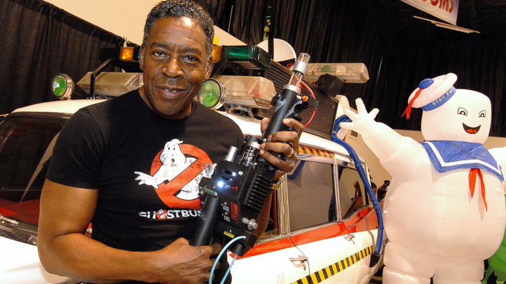 Ernie Hudson from the Ghostbusters series attends Motor City Comic Con at Suburban Collection Showplace, May 16, 2014, in Novi, Michigan.