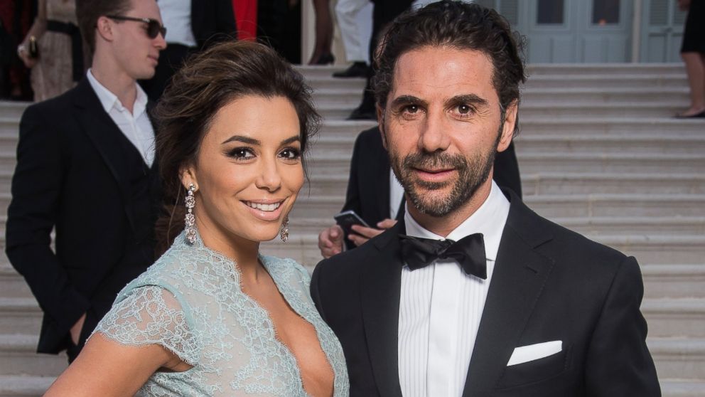 Eva Longoria and Jose Antonio Baston attend amfAR's 22nd Cinema Against AIDS Gala, Presented By Bold Films And Harry Winston at Hotel du Cap-Eden-Roc, May 21, 2015 in Cap d'Antibes, France. 