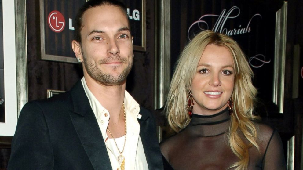 Kevin Federline and Britney Spears attend the Grammy after-party sponsored by LG in Hollywood, Calif.