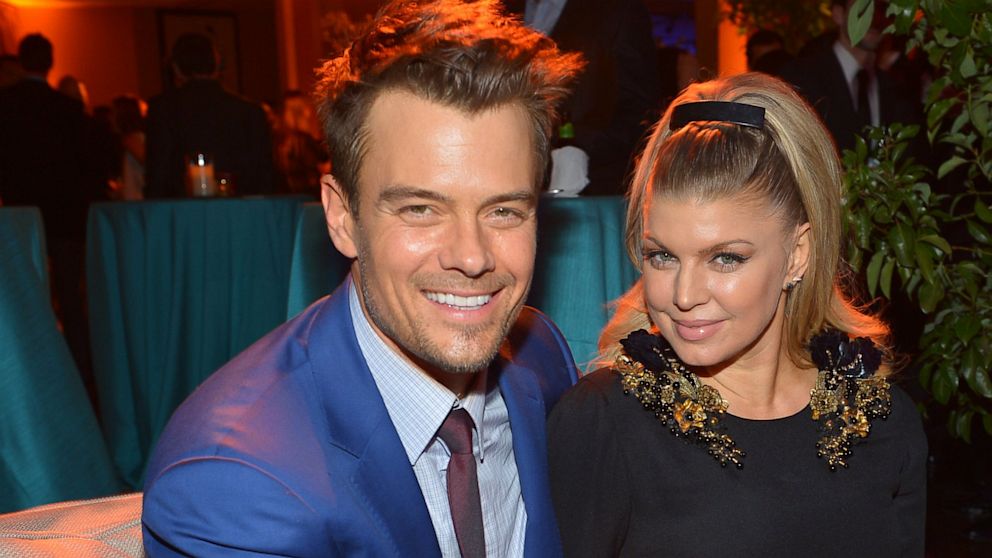 Actor Josh Duhamel, left and actress/singer Fergie attend the premiere of Relativity Media's "Safe Haven" after party at The Terrace At Hollywood & Highland,  February 5, 2013 in Hollywood, Calif. 