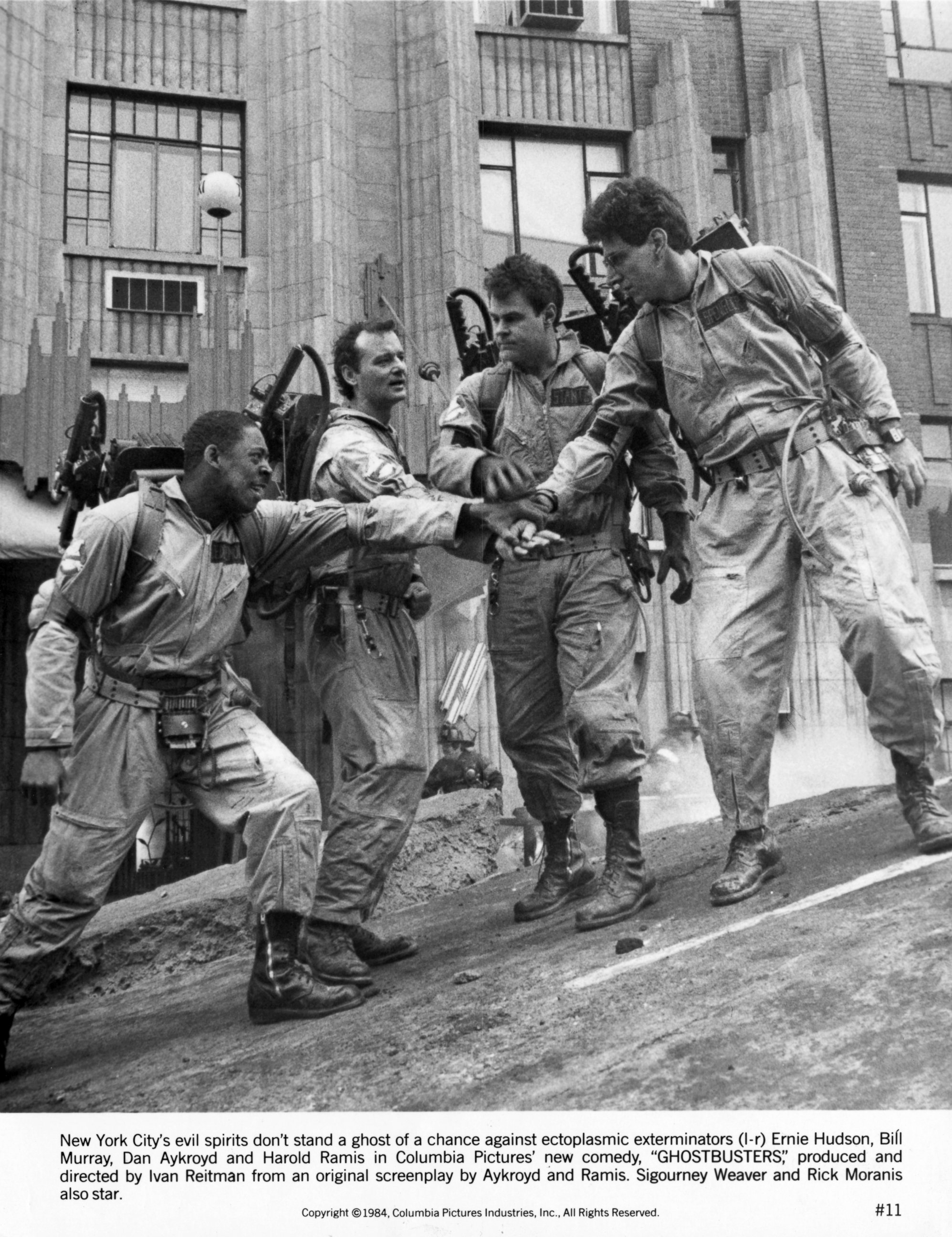 The Day Bill Murray, Dan Aykroyd, and Ernie Hudson Became Ghostbusters  Again