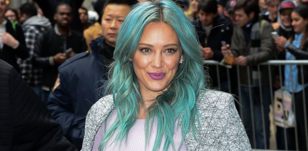 Hilary Duff Explained Why She Dyed Hair Green Abc News