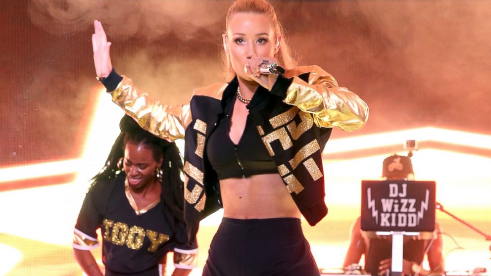 Iggy Azalea performs onstage at the Samsung Milk Music Lounge, March 18, 2015, in Austin, Texas.