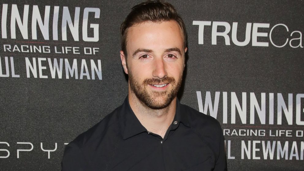 PHOTO: Race car driver James Hinchcliffe attends the screening of "WINNING: The Racing Life Of Paul Newman" at the El Capitan Theatre, April 16, 2015, in Hollywood, California.