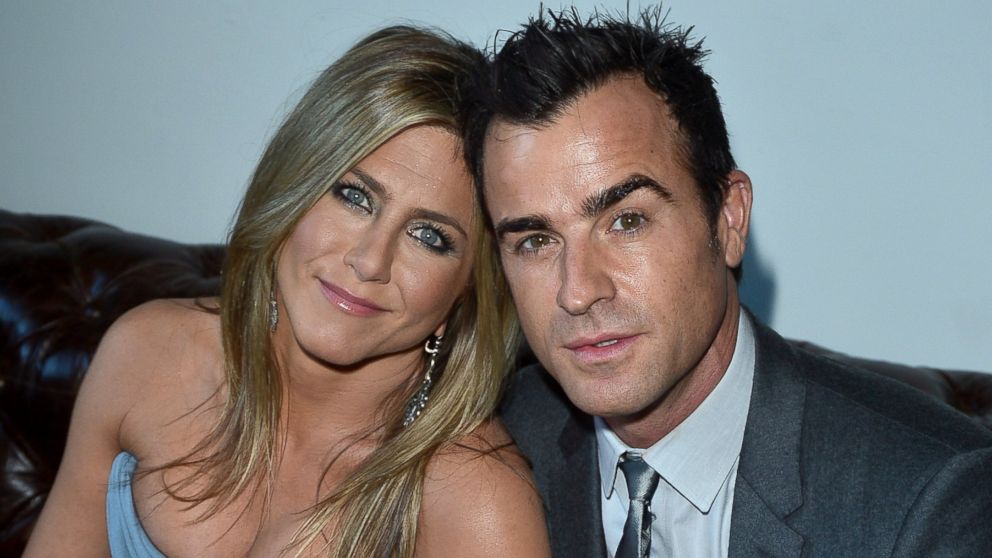 Jennifer Aniston and Justin Theroux attend the 2013 Toronto International Film Festival, Sept. 14, 2013 in Toronto, Canada.