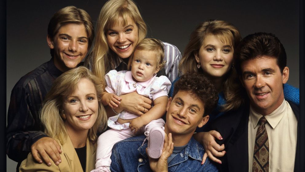 Jeremy Miller, top left, and the cast of Growing Pains appear in this june, 27, 1989 file photo.