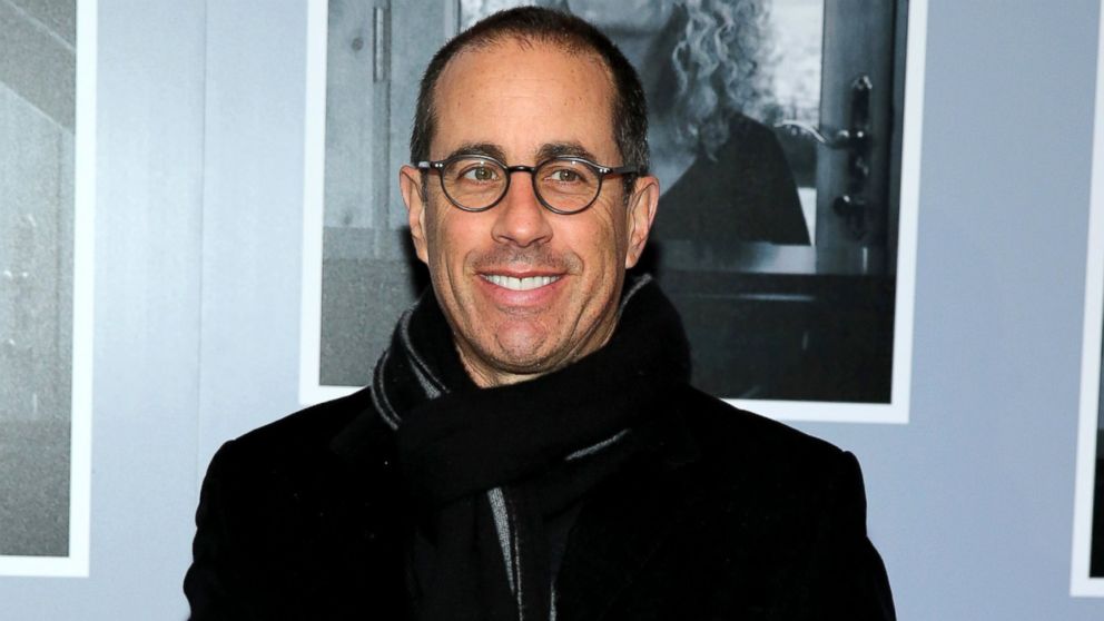 Jerry Seinfeld attends the opening night of "Beautiful - The Carole King Musical" at The Stephen Sondheim Theatre, Jan. 12, 2014, in New York City.
