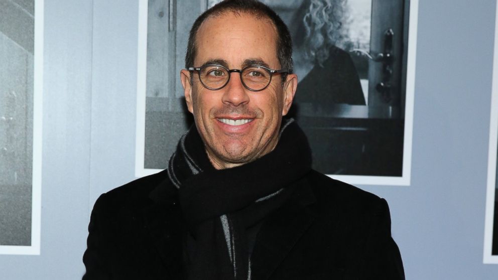 Jerry Seinfeld attends the opening night of "Beautiful - The Carole King Musical" at The Stephen Sondheim Theatre ,Jan. 12, 2014 in New York.
