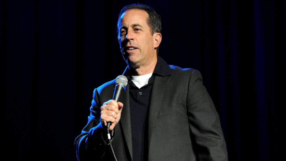 Jerry Seinfeld performs at The New York Comedy Festival and The Bob Woodruff Foundation Present The 7th Annual Stand Up for Heroes Event at The Theater, Nov. 6, 2013, in New York City.