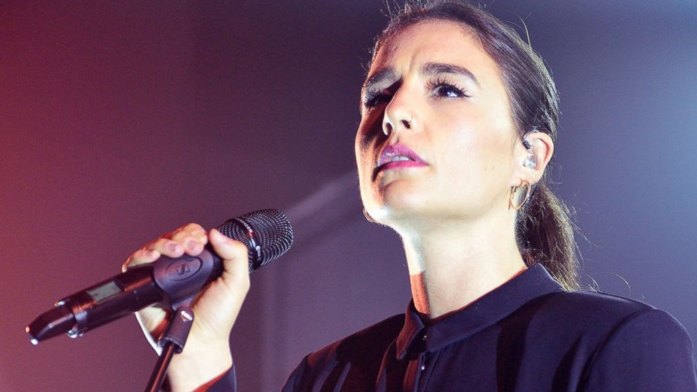 Jessie Ware performs on stage at St John-at-Hackney Church, Oct. 2, 2014, in London.