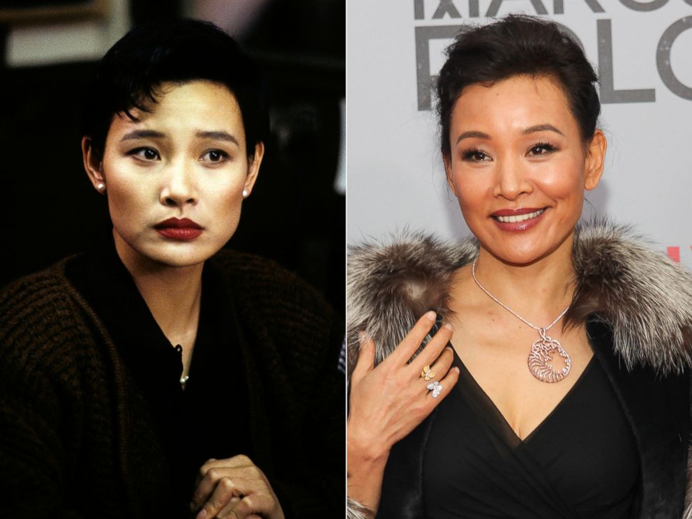 PHOTO: Joan Chen in a scene from 'Twin Peaks', 1990. | Joan Chen in New York City, Dec. 2, 2014.