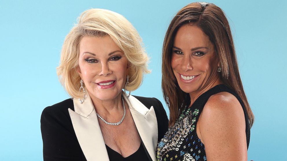 TV personalities Joan Rivers, left, and Melissa Rivers pose for a portrait at the DoSomething.org and VH1's 2013 Do Something Awards at Avalon, July 31, 2013 in Hollywood, Calif.  