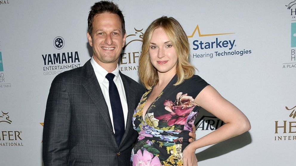 Josh Charles and wife Sophie Flack attend Heifer International's 3rd Annual 'Beyond Hunger: A Place At The Table' Gala at Montage Beverly Hills, Aug. 22, 2014, in Beverly Hills, Calif. 