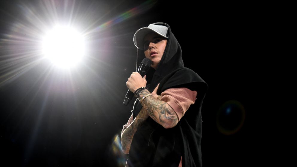 Justin Bieber performs onstage during "An Evening With Justin Bieber" at Staples Center on Nov. 13, 2015 in Los Angeles.