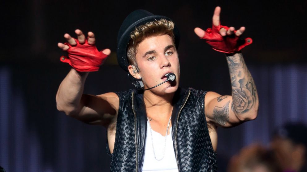 Justin Bieber performs in Shanghai, China, Oct. 5, 2013.