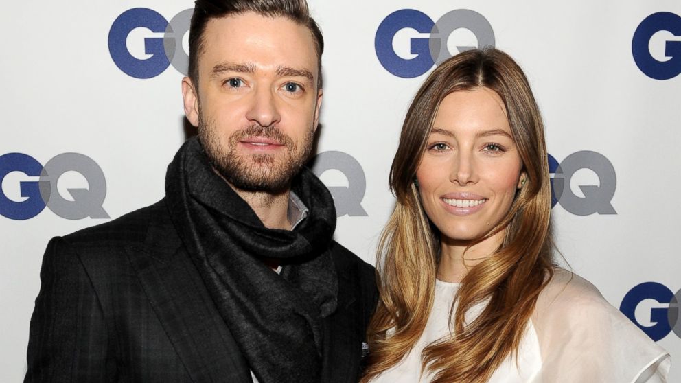 Justin Timberlake and Jessica Biel attend the GQ Men of the Year dinner, Nov. 11, 2013m in New York City. 