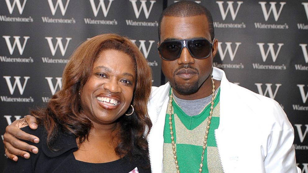 Kanye West with his mother, Donda West, attend the signing for her new book "Raising Kanye: Life Lessons From The Mother Of A Hip-Hop Superstar" at Waterstones in Piccadilly Square, London, June 30, 2007.