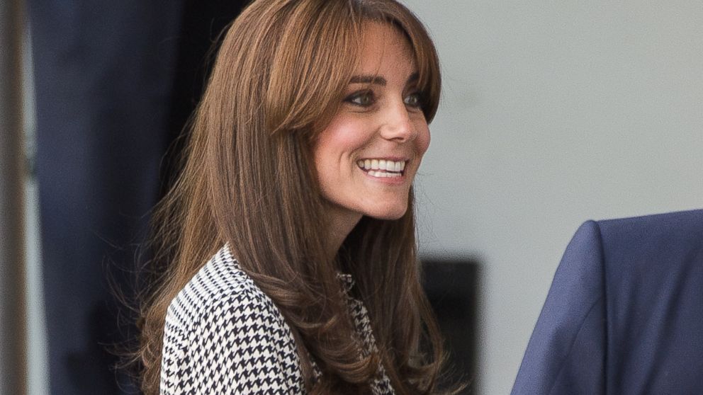 Catherine, Duchess of Cambridge visits the Anna Freud Centre, Sept. 17, 2015, in London.