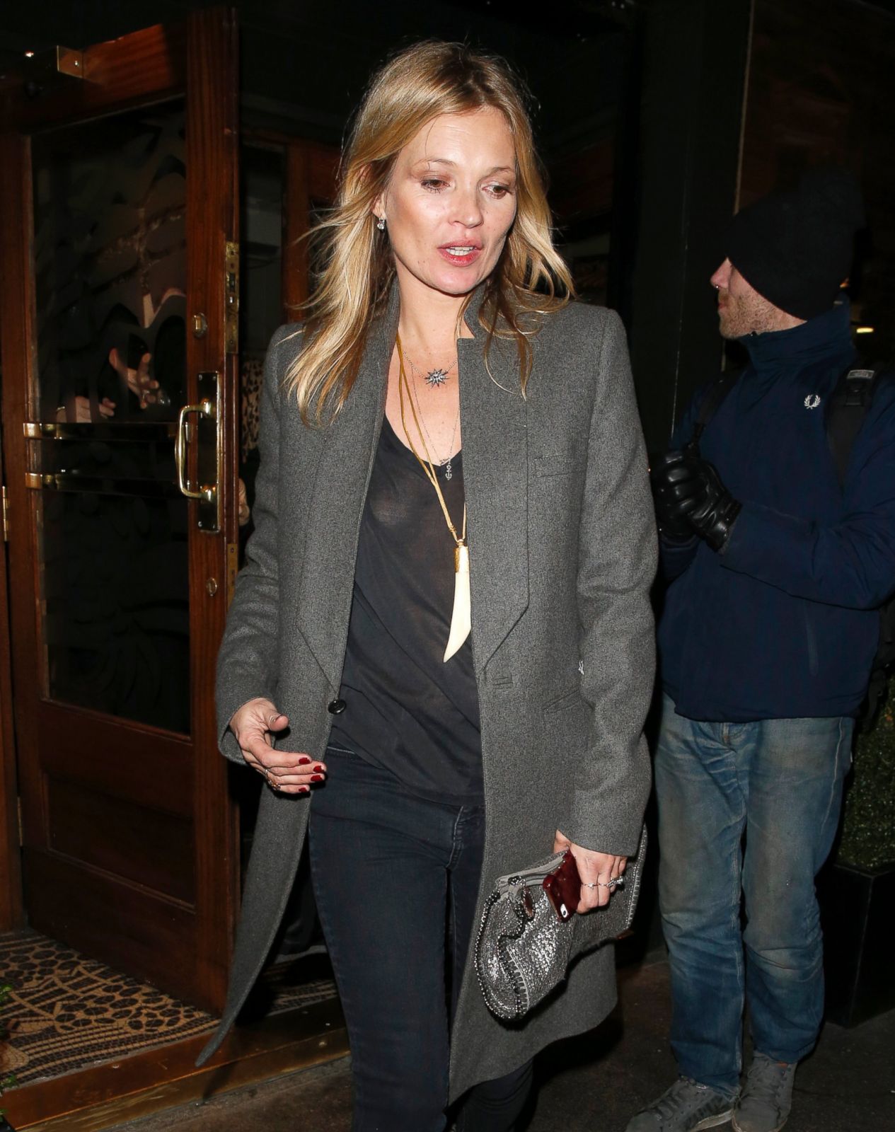 Kate Moss Enjoys A Solo Night Out Picture | Star Spotting: February's ...