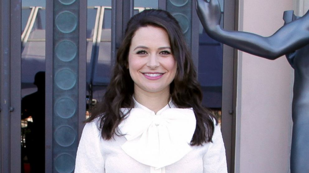 Katie Lowes at the 22nd Annual Screen Actors Guild Awards - Red Carpet Roll-Out and Behind-The-Scenes at The Shrine Expo Hall, Jan. 29, 2016 in Los Angeles.  