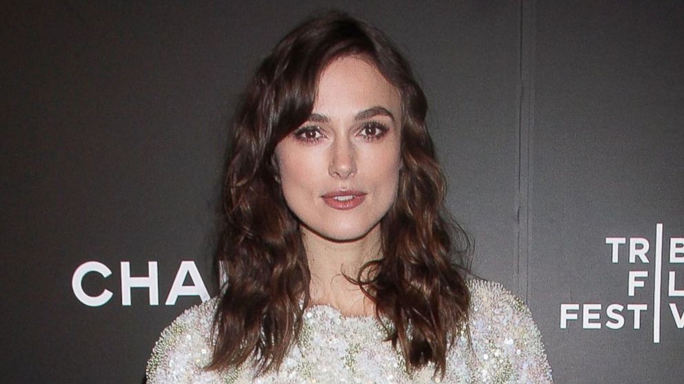 Keira Knightley attends the closing night gala premiere of "Begin Again" during the 2014 Tribeca Film Festival at BMCC Tribeca PAC, April 26, 2014, in New York City. 