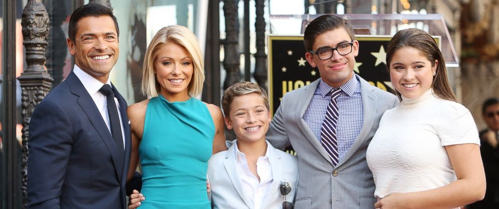 Kelly Ripa and Mark Consuelos on Son Michael's High School Graduation ...