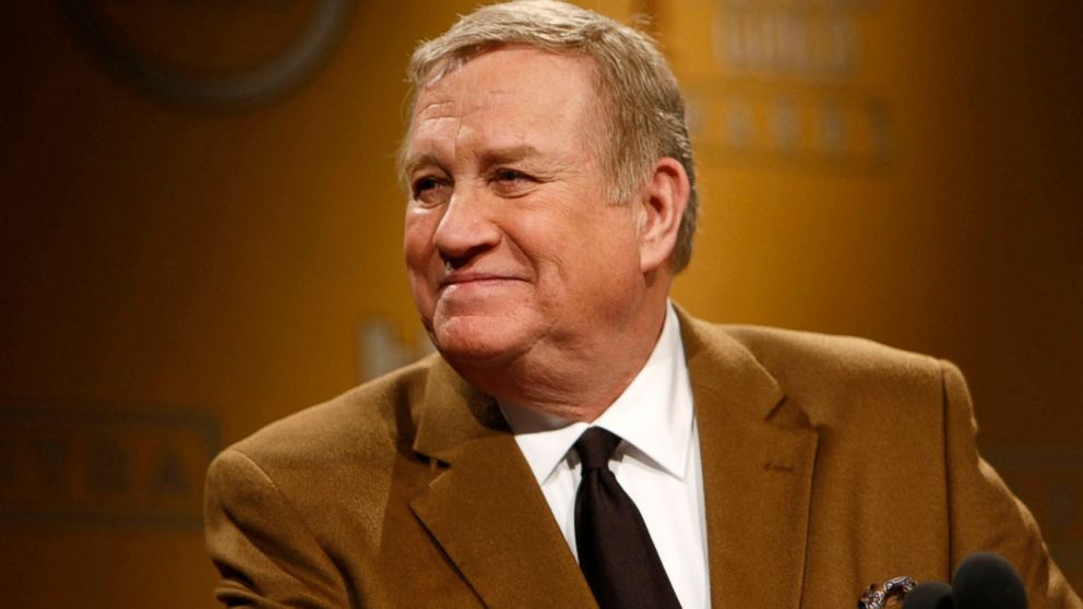 Ken Howard, the first elected President of the Screen Actors Guild-American Federation of Television and Radio Artists (SAG-AFTRA) walks won stage at the Pacific Design Center in Los Angeles, Dec. 11, 2013. 