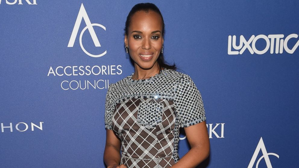 PHOTO: Kerry Washington attends the 18th Annual Accessories Council ACE Awards At Cipriani 42nd Street at Cipriani 42nd Street, Nov. 3, 2014, in New York.