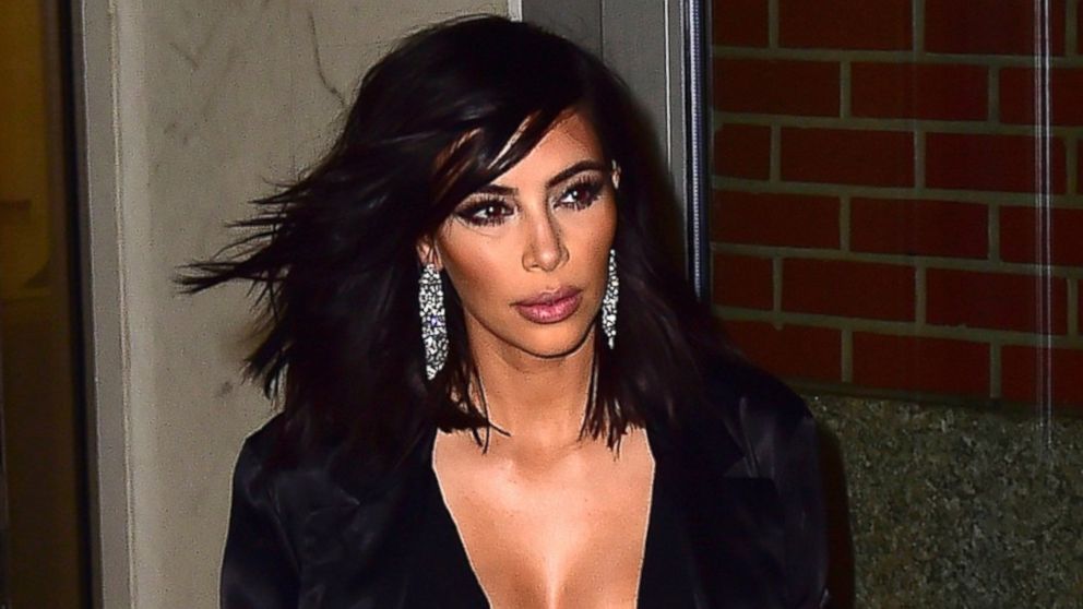 PHOTO: Kim Kardashian  is seen on Feb. 15, 2015 in New York City.  