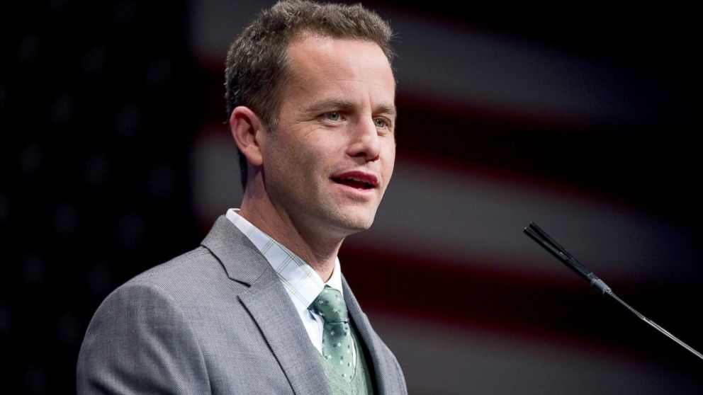 Kirk Cameron speaks at the 2012 Conservative Political Action Conference in Washington, Feb. 9, 2012.