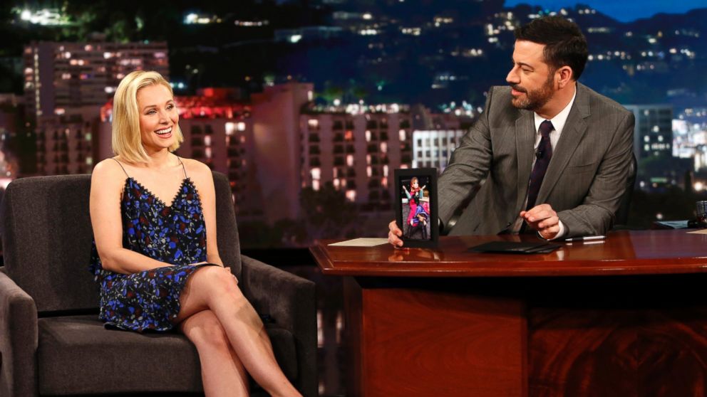 PHOTO: Kristen Bell appears on "Jimmy Kimmel Live," March 23, 2016.