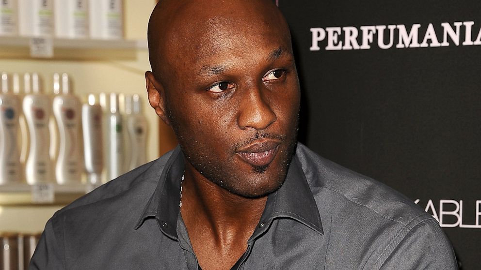 Lamar Odom makes a personal appearance for "Unbreakable Bond" at Perfumania,  June 7, 2012 in Orange, California.  