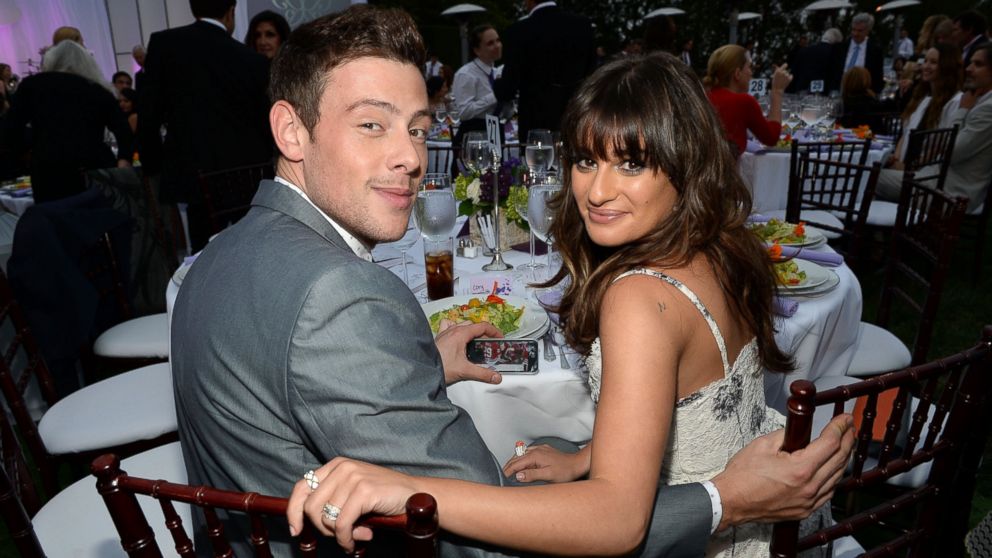In this file photo, Cory Monteith, left, and Lea Michele, right, are pictured on Jun. 8, 2013 in Los Angeles.