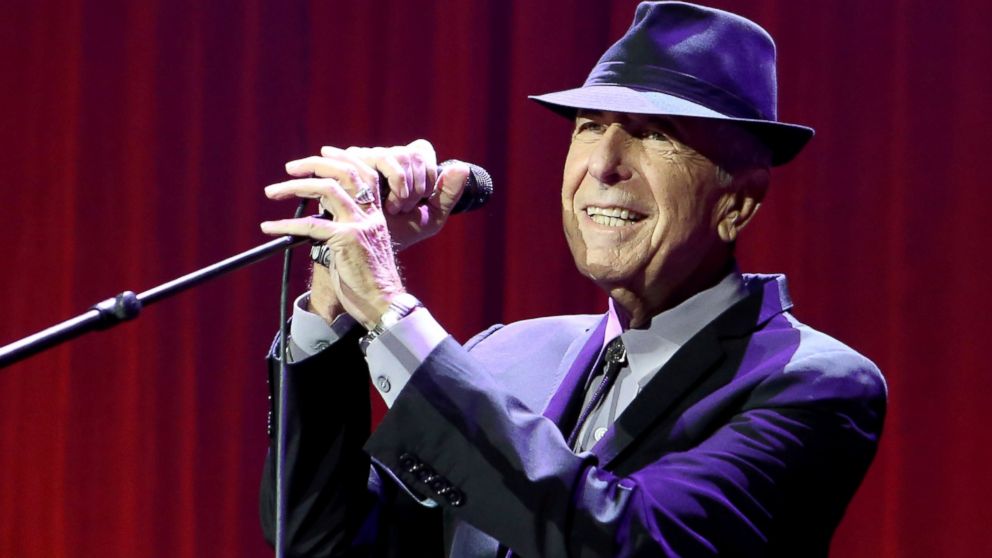 Leonard Cohen performs live on stage at O2 Arena, Sept. 15, 2013, in London.