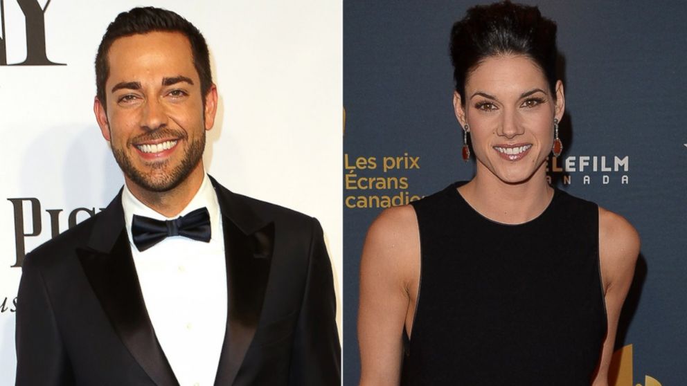 Zachery Levi, left, is pictured on June 8, 2014 in New York City. Missy Peregrym, right, is pictured on March 9, 2014 in Toronto, Canada.  