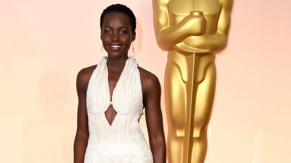 lupita nyong'o denim dress Lupita Nyong'o just rewrote the rules for denim-on-denim dressing