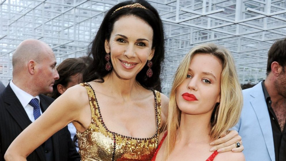 L'Wren Scott and Georgia May Jagger attend the annual Serpentine Gallery Summer Party, June 26, 2013, in London.