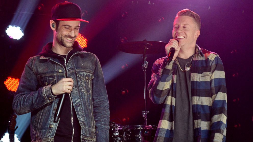 Ryan Lewis and Macklemore LIVE On The Honda Stage at the iHeartRadio Theater, Feb. 24, 2016, in Burbank, Calif.