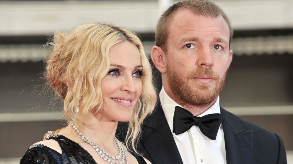 Madonna and Guy Ritchie arrive at the screening of Nathan Rissman's film "I Am Beacuse We Are" at the 61st Cannes International Film Festival, May 21, 2008, in Cannes, France.