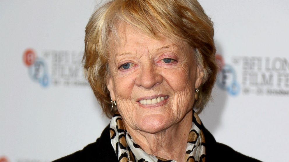 Maggie Smith attends the Photocall for 'Quartet' at the BFI London Film Festival at Empire Leicester Square, Oct. 15, 2012, in London.