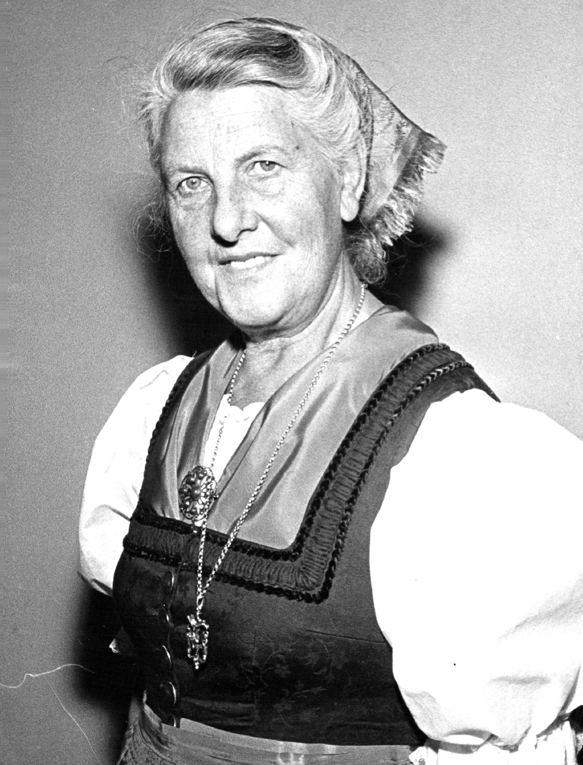 PHOTO: Baroness Maria Von Trapp, April 15, 1964.